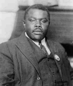 Marcus Garvey, założyciel ruchu. Zdjęcie z 1920 r.